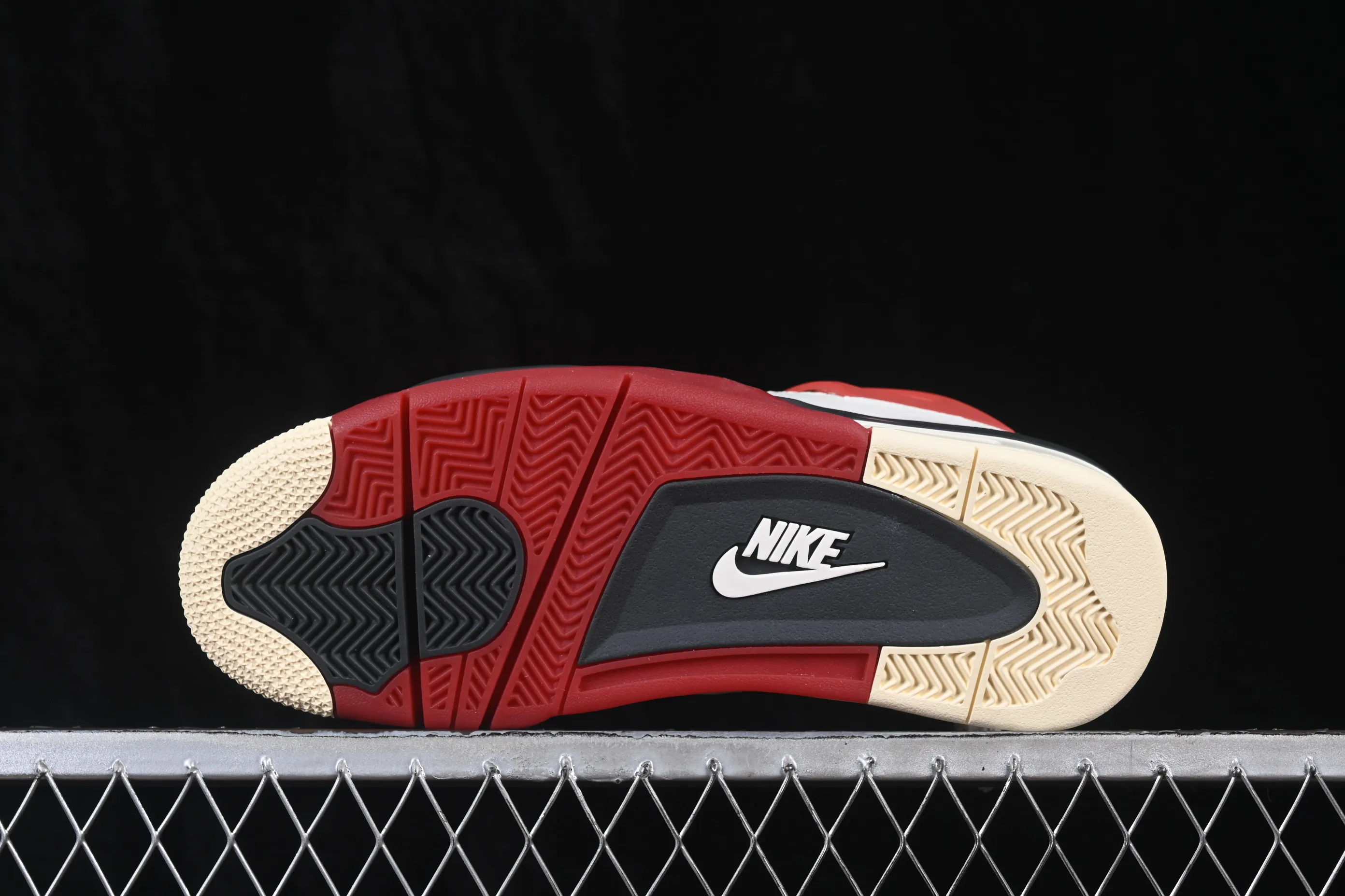 All Categories Air Jordan Jordan Series Basketball Shoes Air Jordan 4 LJR Version Nigel Sylvester x Air Jordan 4 Retro "Brick After Brick" AJ4 Joe 4 White Red Urine Stains 2.0 IQ8055-100